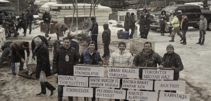 Idén is megtartották a hagyományőrző disznótort a torontói magyar közösségben